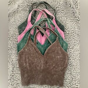 Zenana Outfitters Bralette Bundle -‎ Includes 4 Bralettes